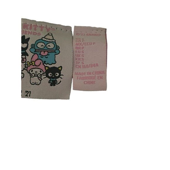 Hello Kitty Sweater Womens Green Pink Forever 21 My Melody Pullover Knit Small - Picture 7 of 16